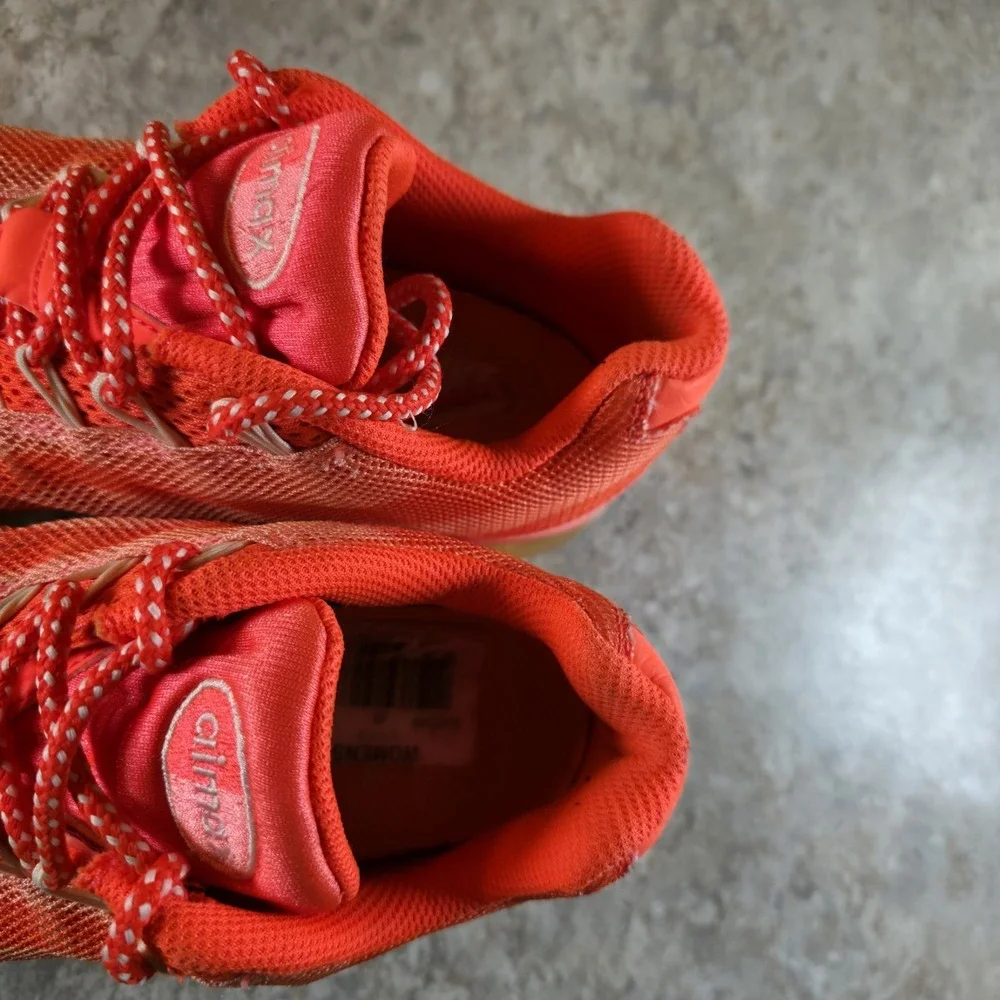 Nike Air Max 95 Dynamic Flywire Orange and Peach Women's Size 7 Shoes *Clean.